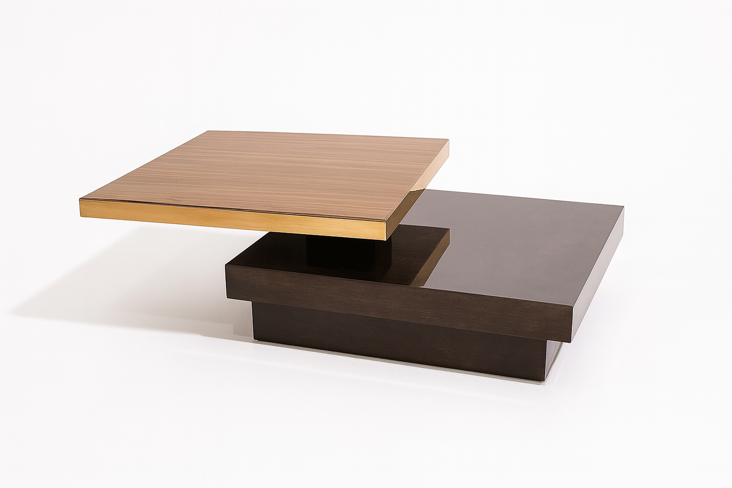 345A - COFFEE TABLE - BLR WH