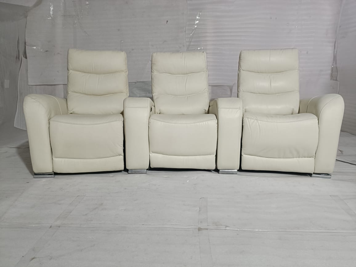 3366 - 3 SEATER HOME THEATRE - BLR WH