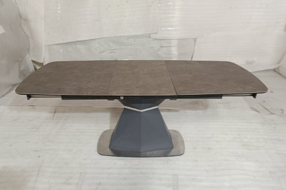 VA9646GN - EXTENSION DINING TABLE - HYD WH