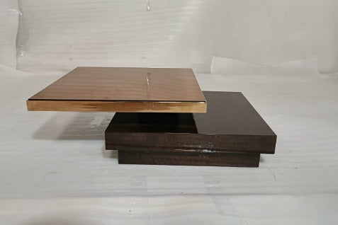 345A - COFFEE TABLE - BLR WH