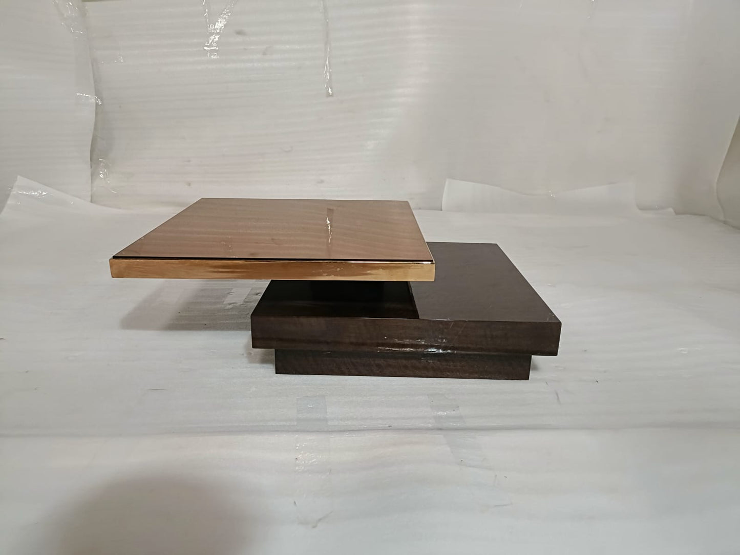 345A - COFFEE TABLE - BLR WH