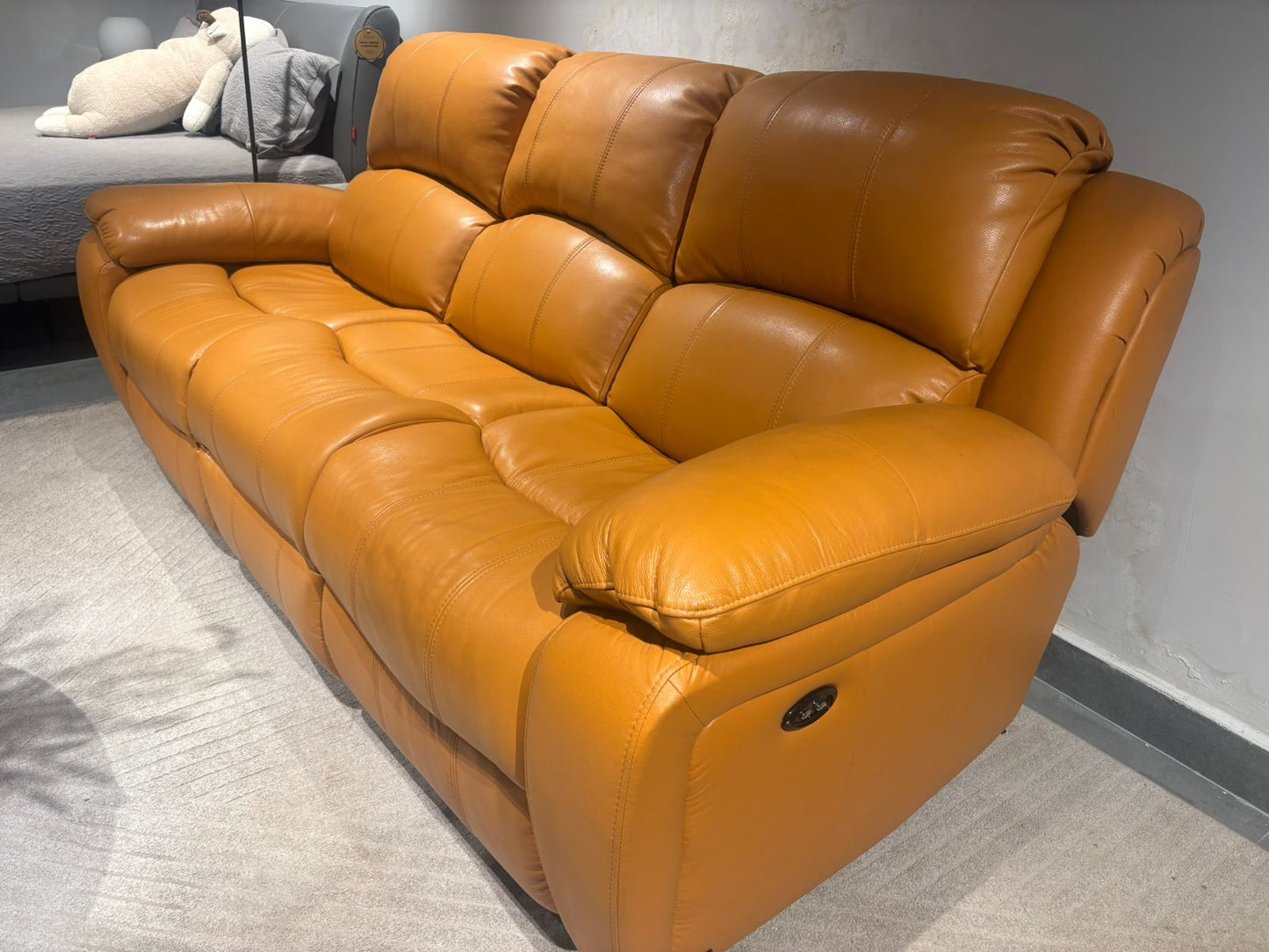 1238 - 3 SEATER RECLINER(ELECTRIC) - WFD