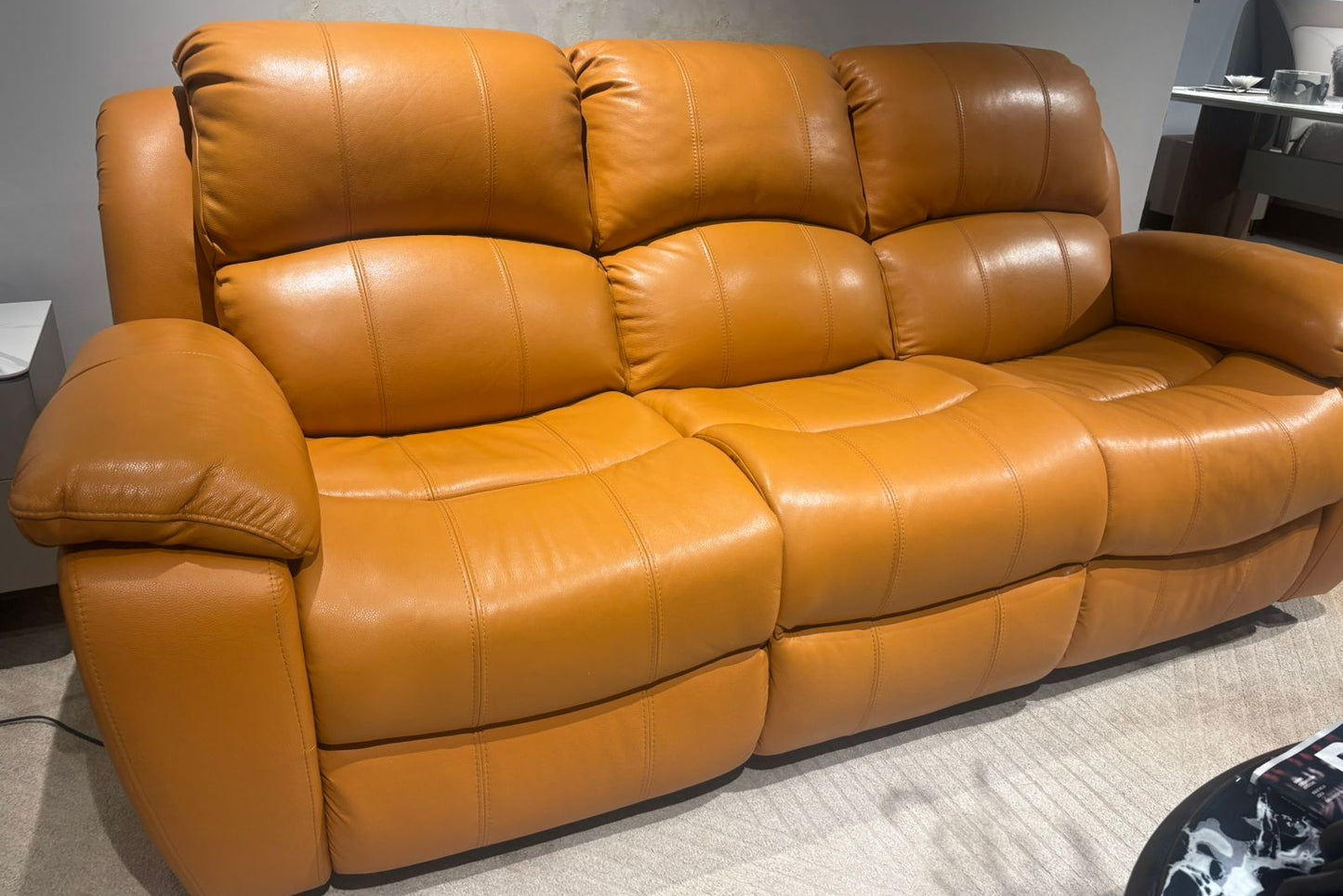 1238 - 3 SEATER RECLINER(ELECTRIC) - WFD