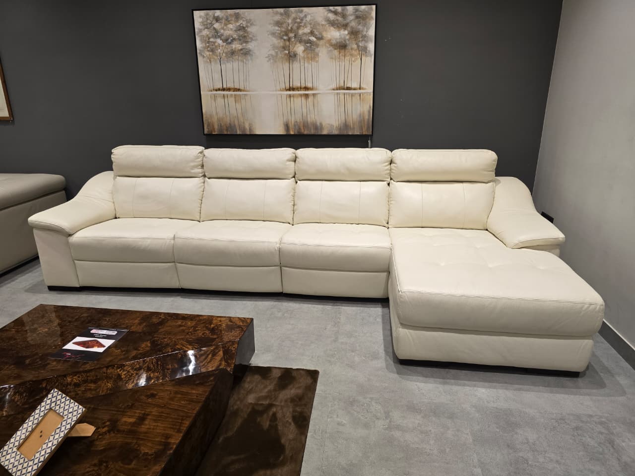 1735 - 3 SEATER+CHAISE - OUTLET