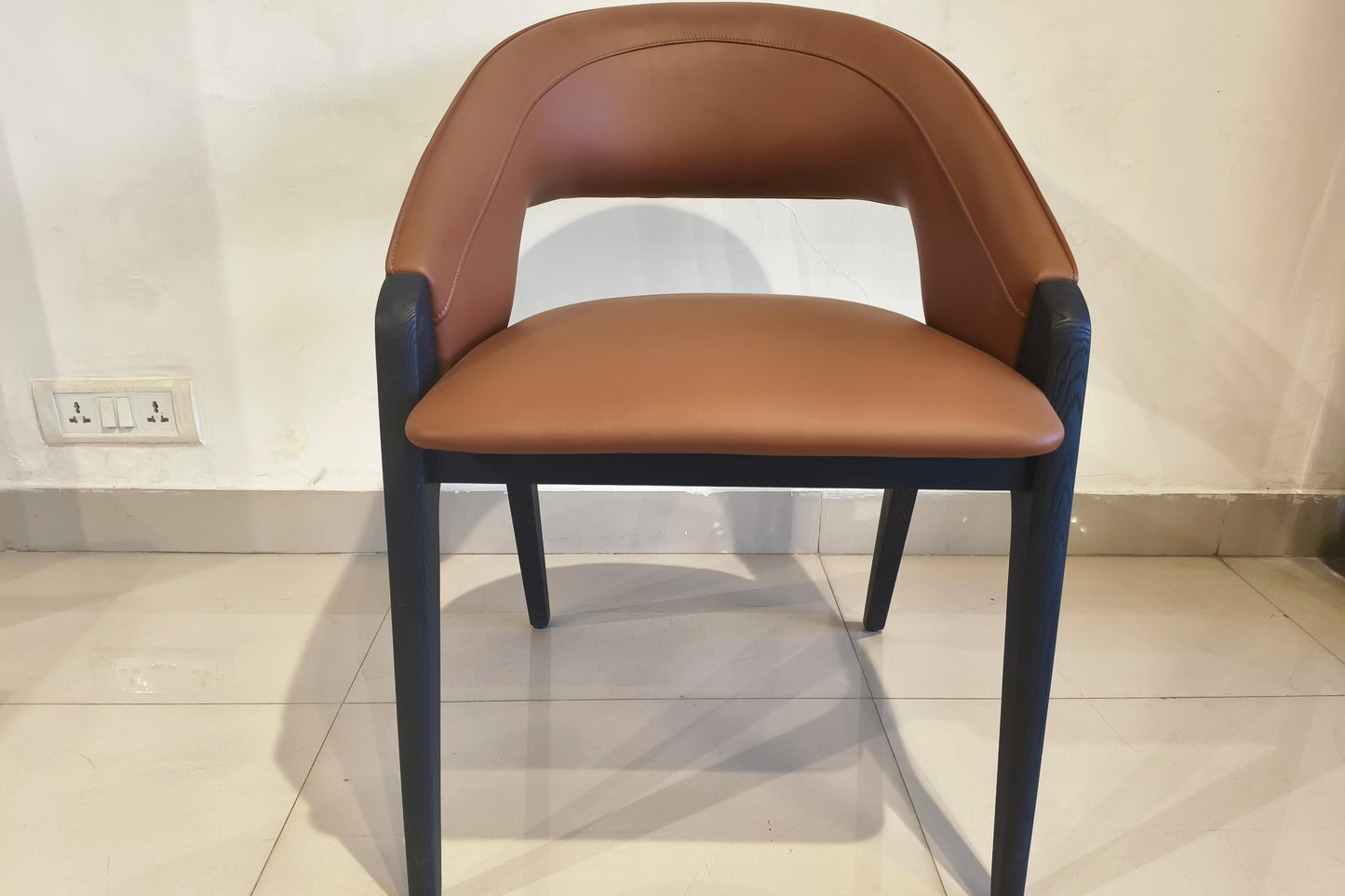 2302 - DINING CHAIR - BLR WH