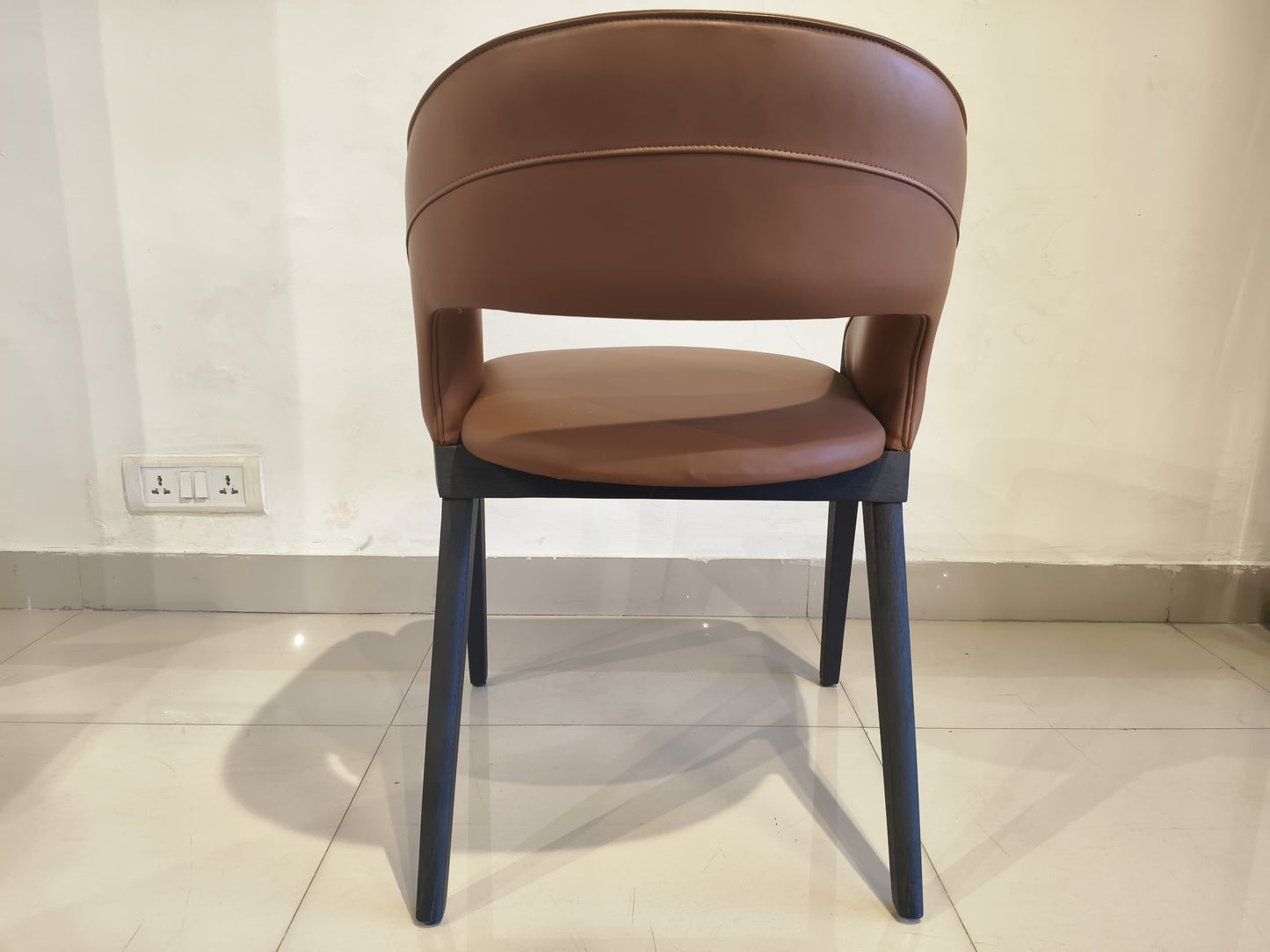 2302 - DINING CHAIR - BLR WH