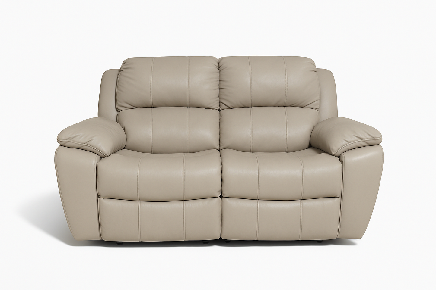 1238 - 2 SEATER RECLINER(MANUAL) - BLR WH