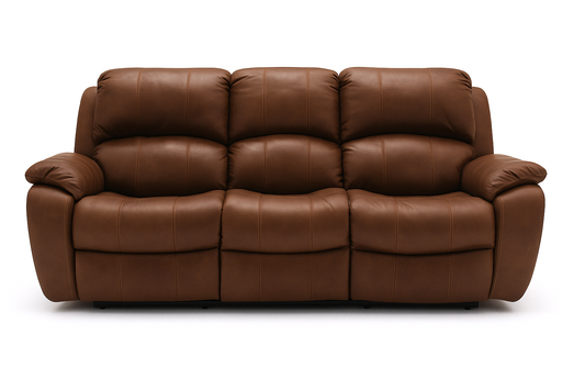 1238 - 3 SEATER RECLINER(MANUAL) - OUTLET