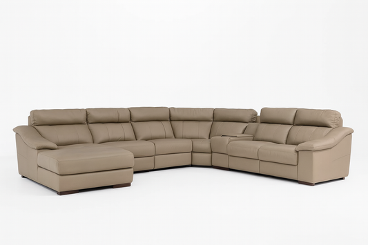 1735 - 5 SEATER+CHAISE+CONSOLE - WFD
