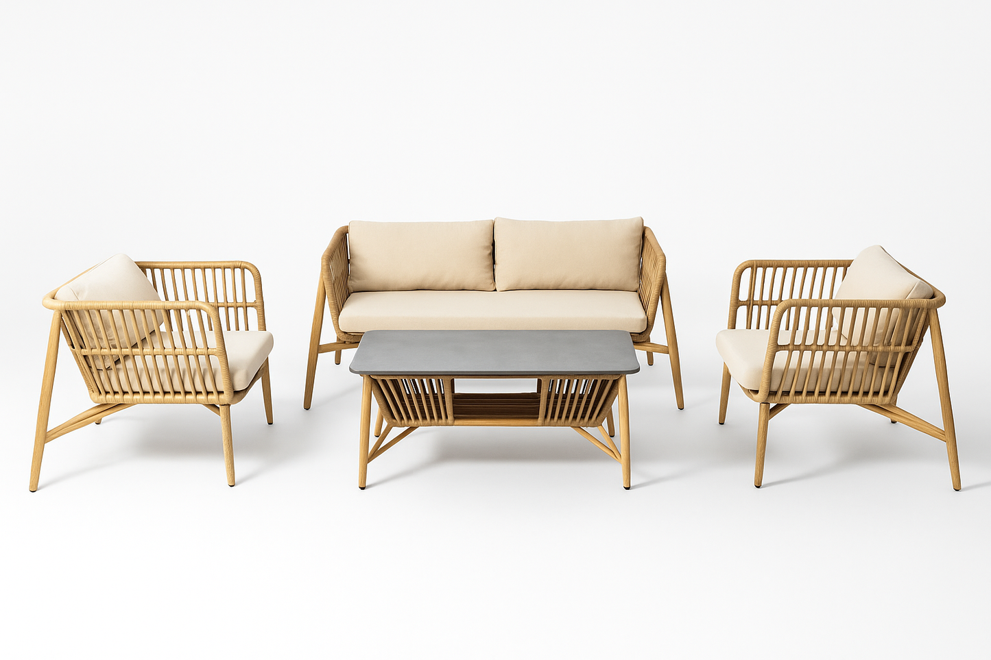 1998 - 2+1+1 SEATER + COFFEE TABLE - WFD