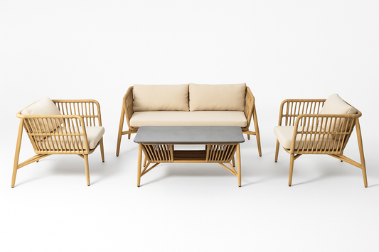 1998 - 2+1+1 SEATER + COFFEE TABLE - WFD