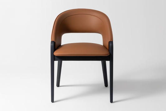 2302 - DINING CHAIR - BLR WH