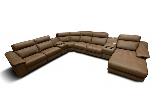 1735 - 5 SEATER+CONSOLE+CHAISE - MDP