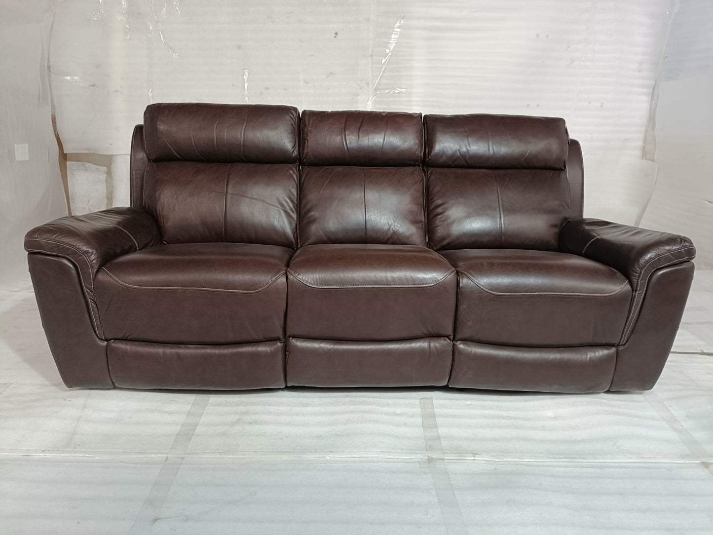 UXW3339HM - 3 SEATER RECLINER(ELECTRIC) - BLR WH