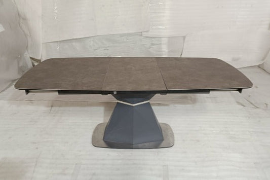 VA9646GN - EXTENSION DINING TABLE - HYD WH