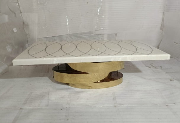 ZENDY CARLO - DINNING TABLE - BLR WH