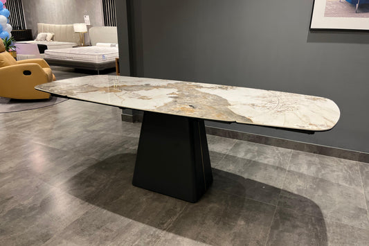 VA9683-GN - DINING TABLE - NAR