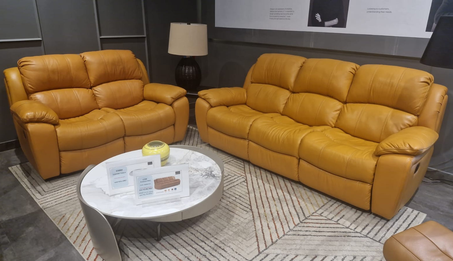 1238 - 3+2 SEATER RECLINER(MANUAL) - MDP