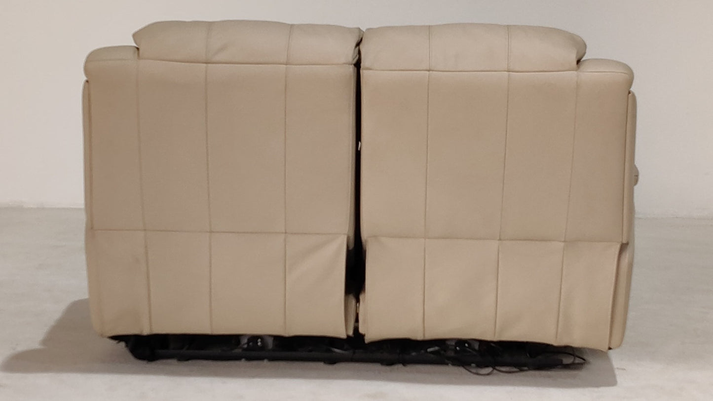 1238 - 2 SEATER RECLINER(ELECTRIC) - BLR WH