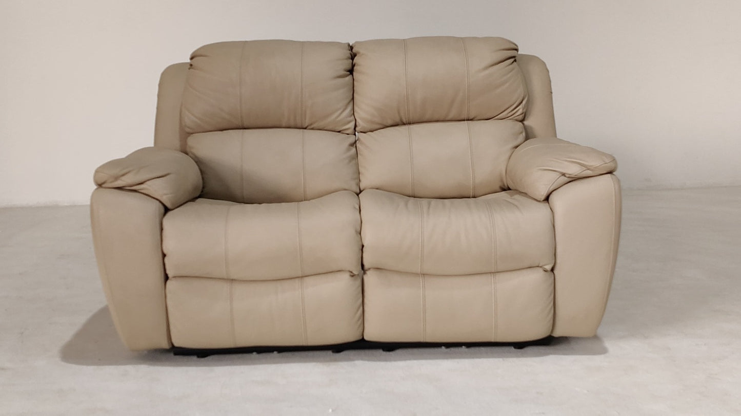 1238 - 2 SEATER RECLINER(ELECTRIC) - BLR WH