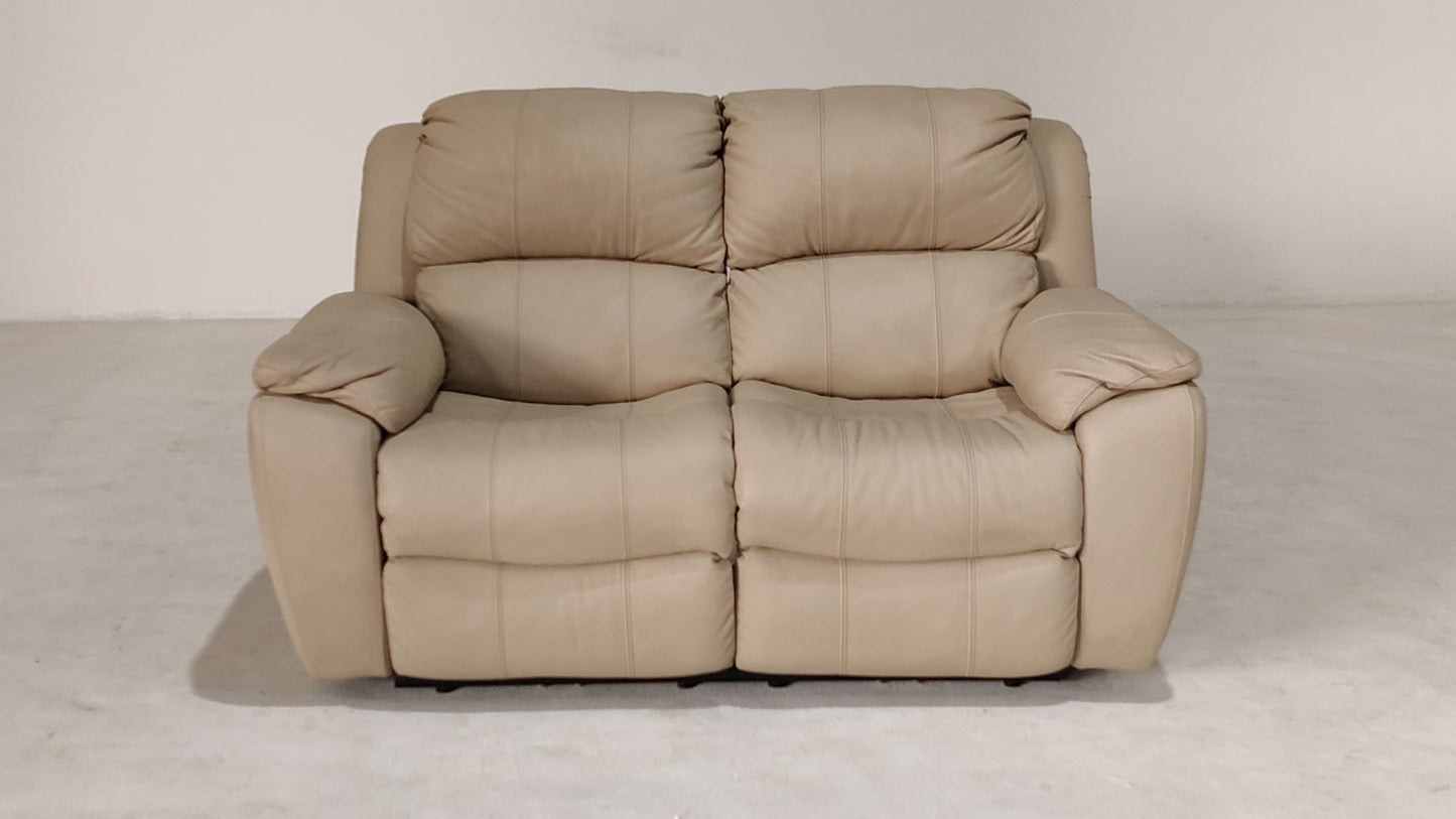 1238 - 2 SEATER RECLINER(ELECTRIC) - BLR WH