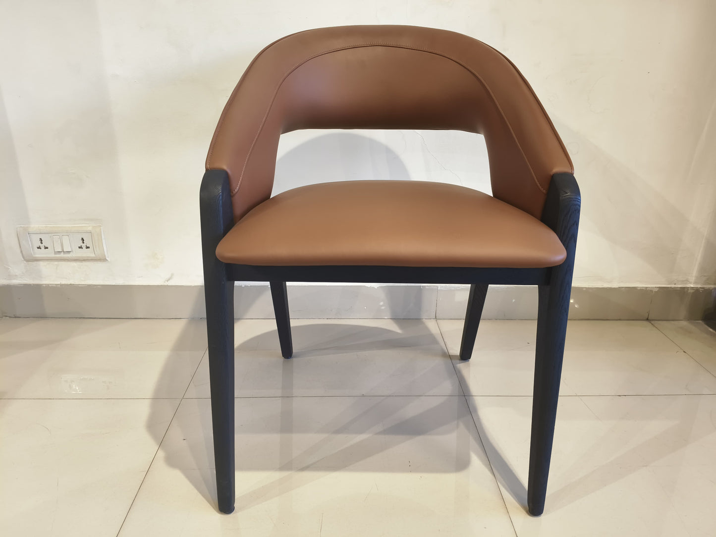 2302 - DINING CHAIR - BLR WH