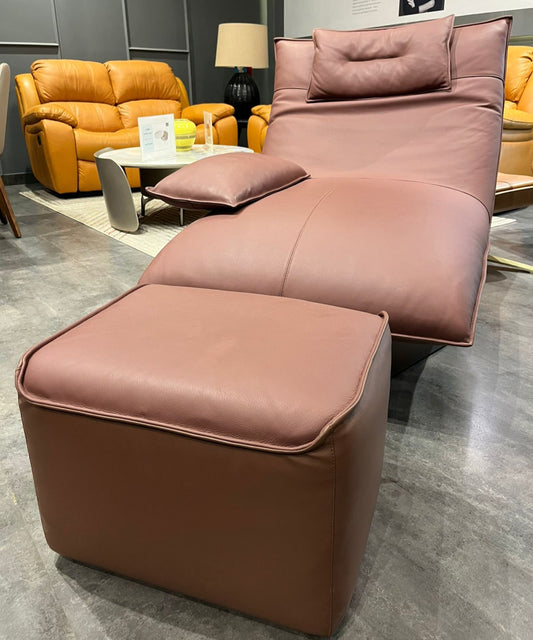 X-338W - CHAIR+OTTOMAN - MDP