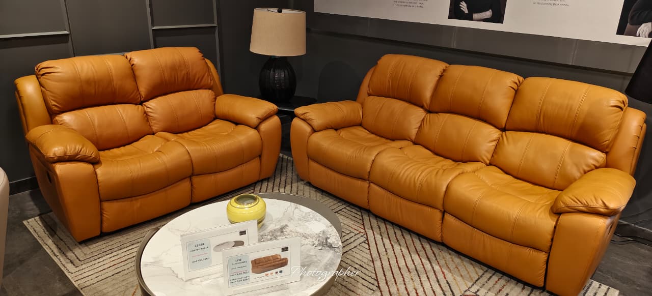 1238 - 3+2 SEATER RECLINER(MANUAL) - MDP